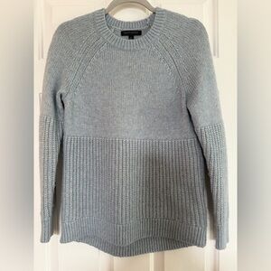 Banana Republic Light Blue/Gray Knit Pullover